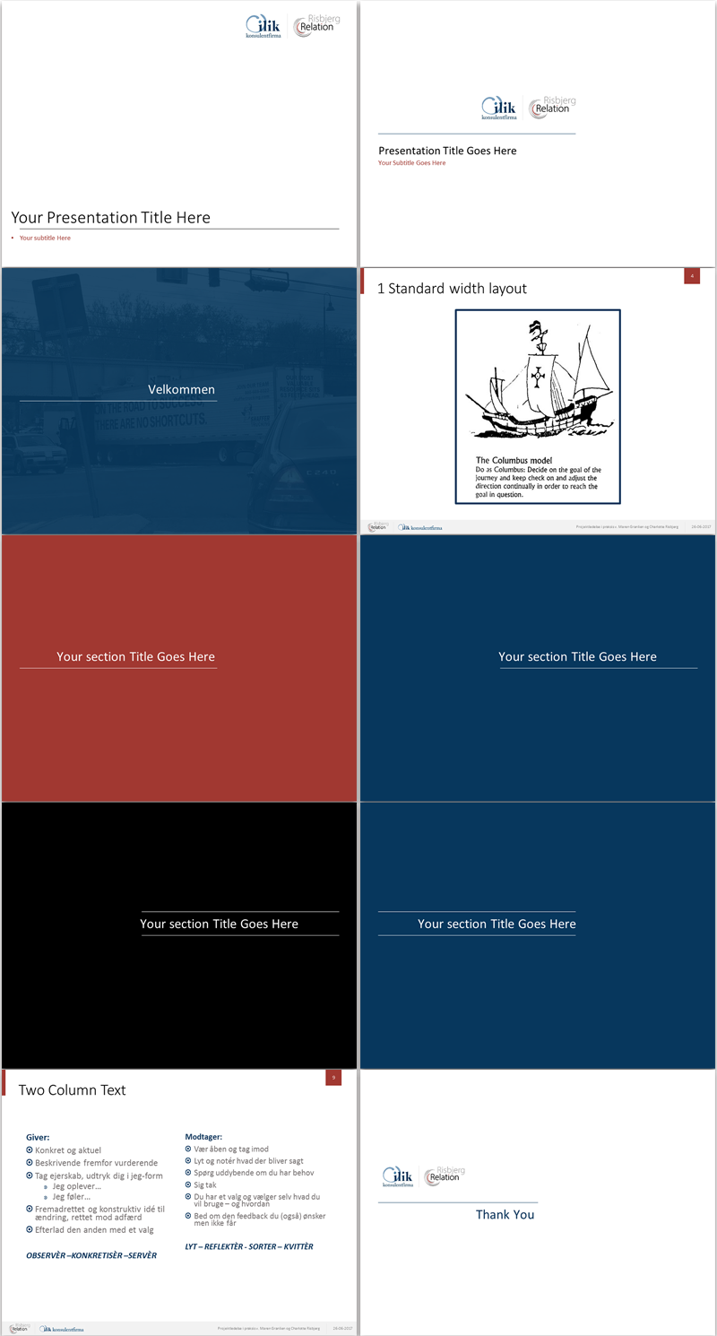 Design de PowerPoint par Imazing pour ilik konsulentfirma | Design #15223542