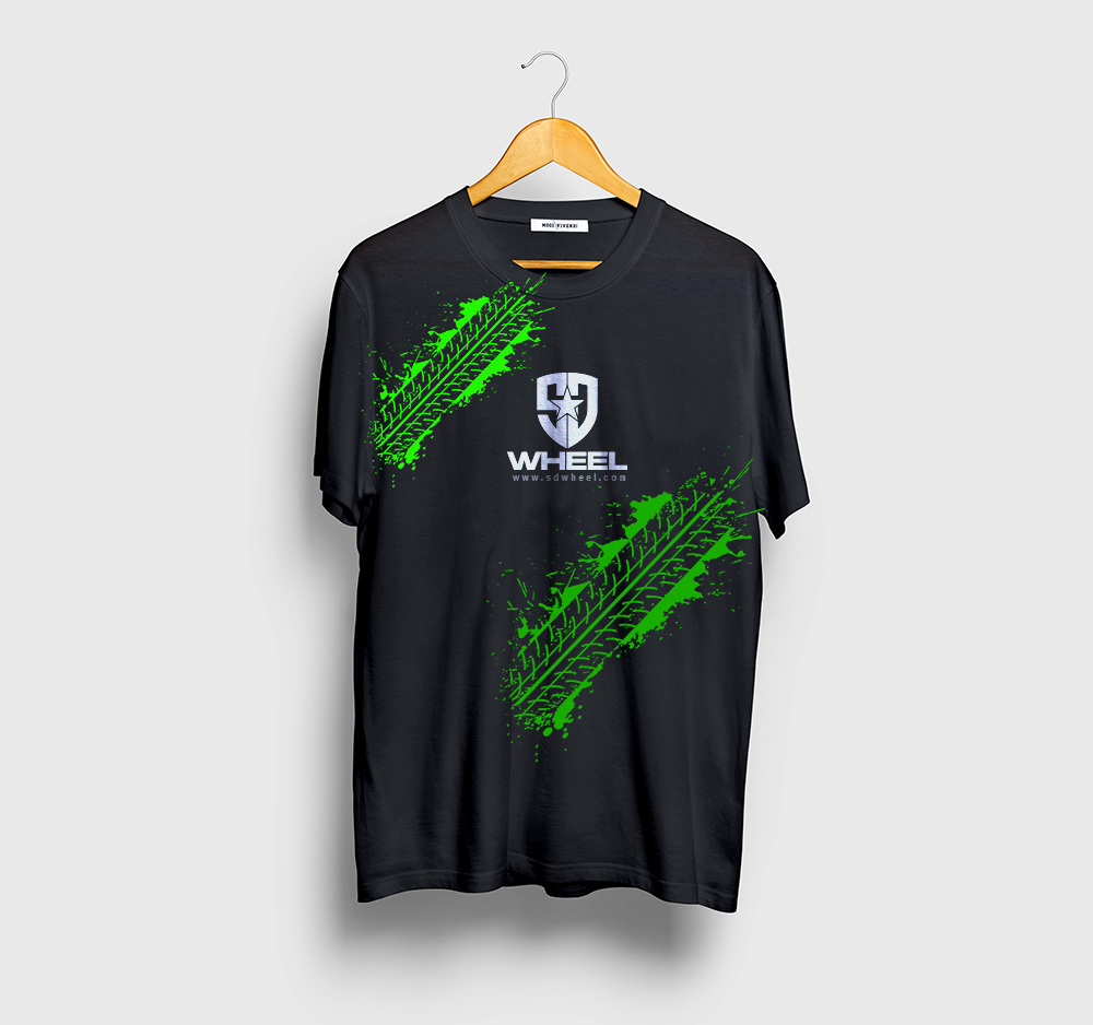 Design de T-shirt par Manoj Sharma pour SD Wheel | Design #15319102
