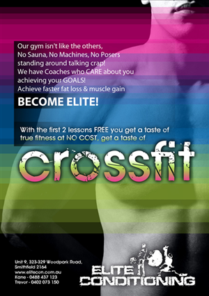 Fitness Centre Flyer Design Project | Diseño de Flyer por RD Brand Architects