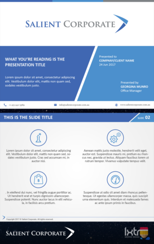 Design de PowerPoint par iLexter pour ce projet | Design : #15213744