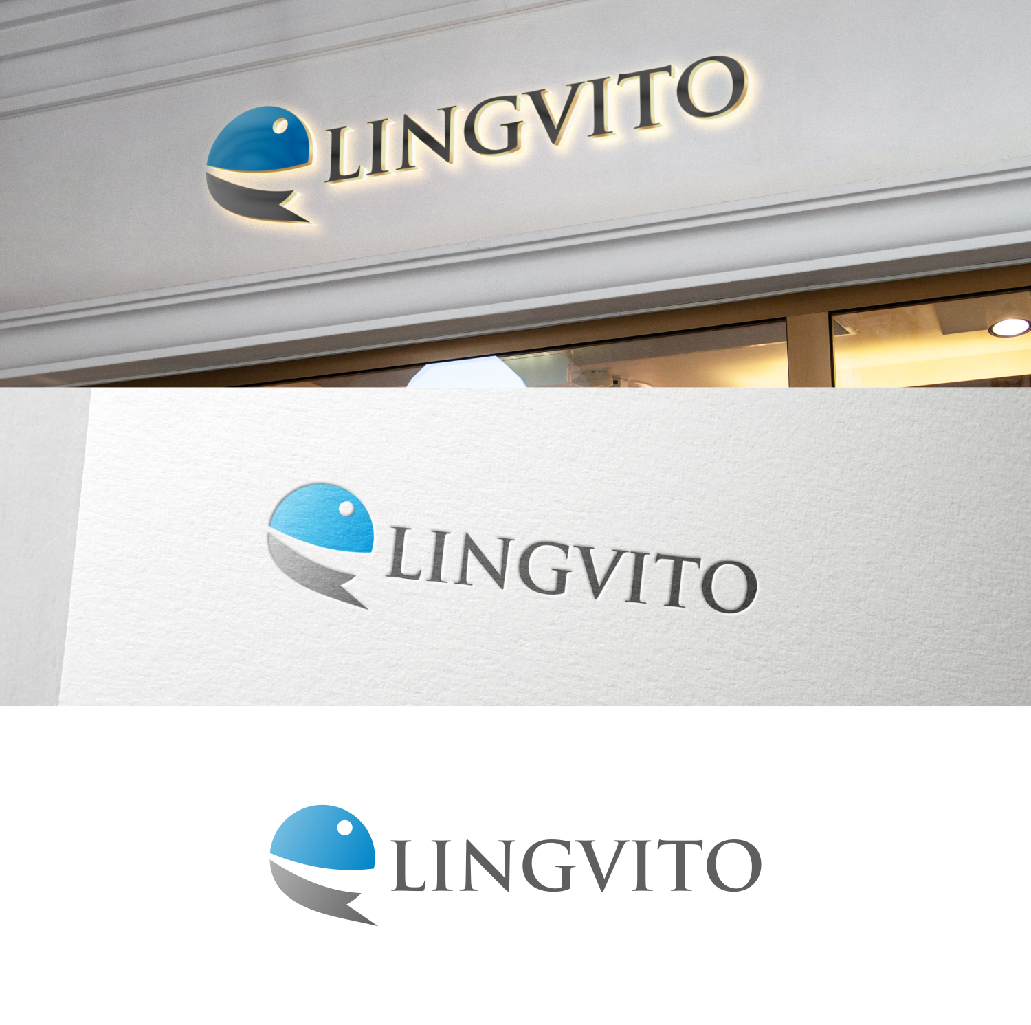 Logo Design by Tukang Angon Kebo for Lingvito Limited | Design #15208975