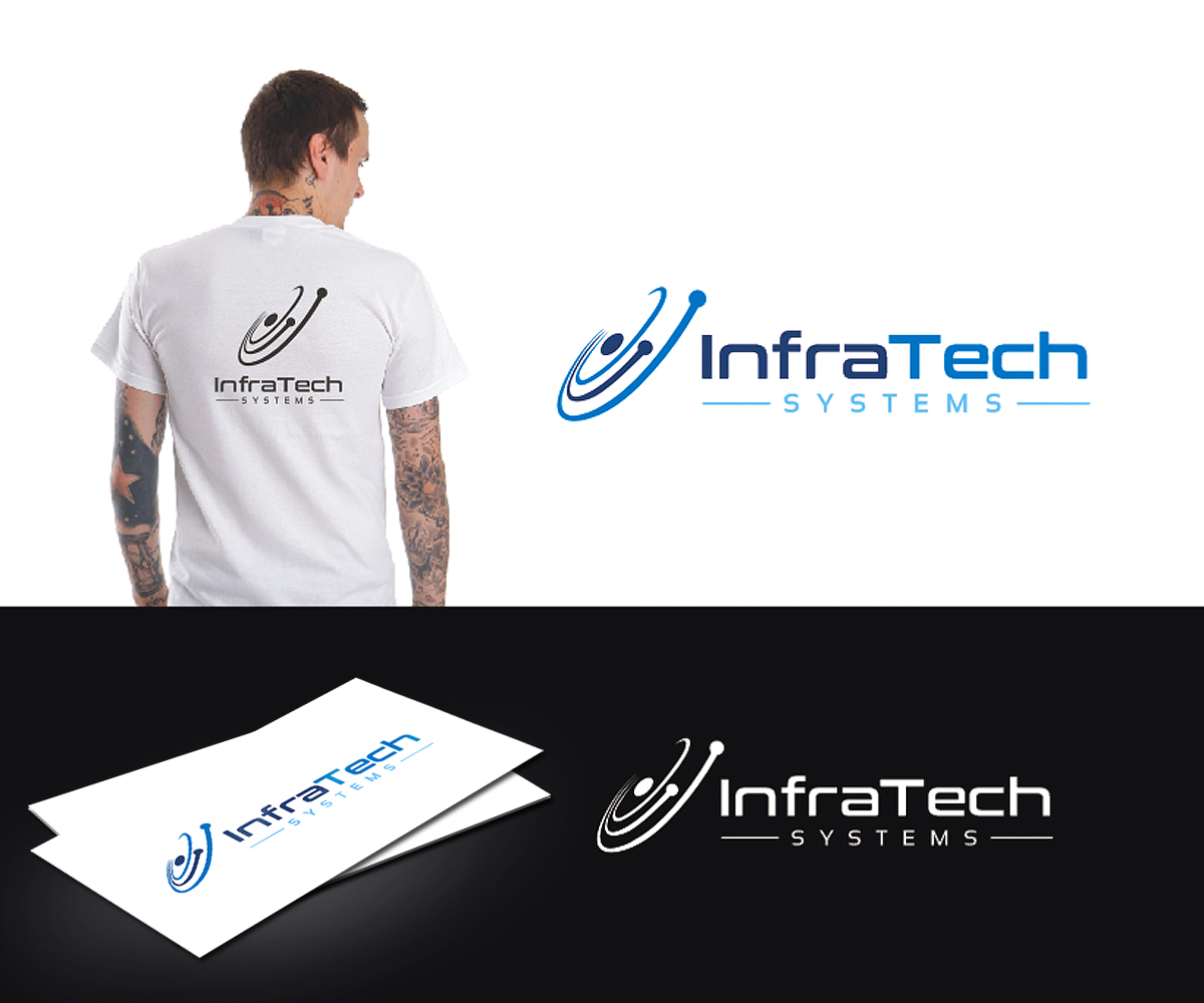 Logo-Design von Vishak vasu für Infratech Systems | Design #15307685