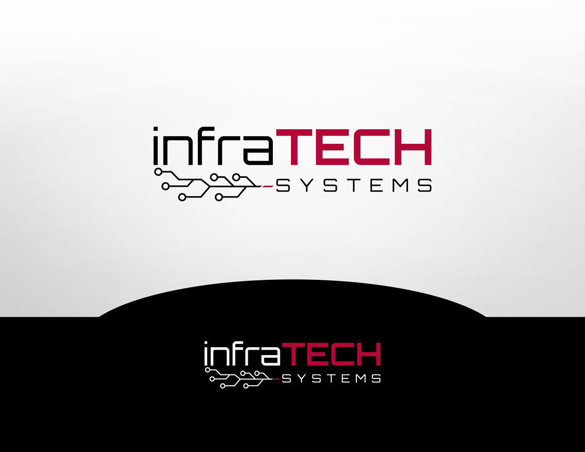 Logo Design by BlacknWhite Konzept for Infratech Systems | Design #15299861