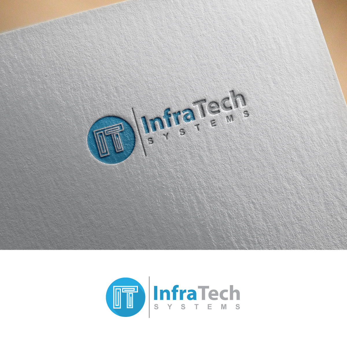Logo Design by e-graphics for Infratech Systems | Design #15224806