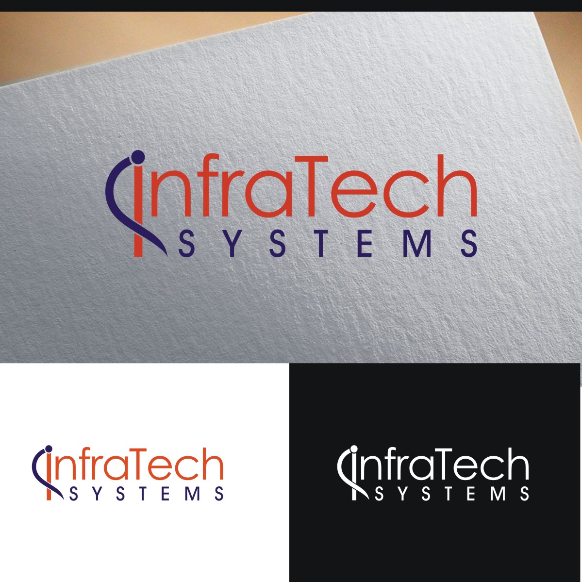 Logo Design by e-graphics for Infratech Systems | Design #15224807