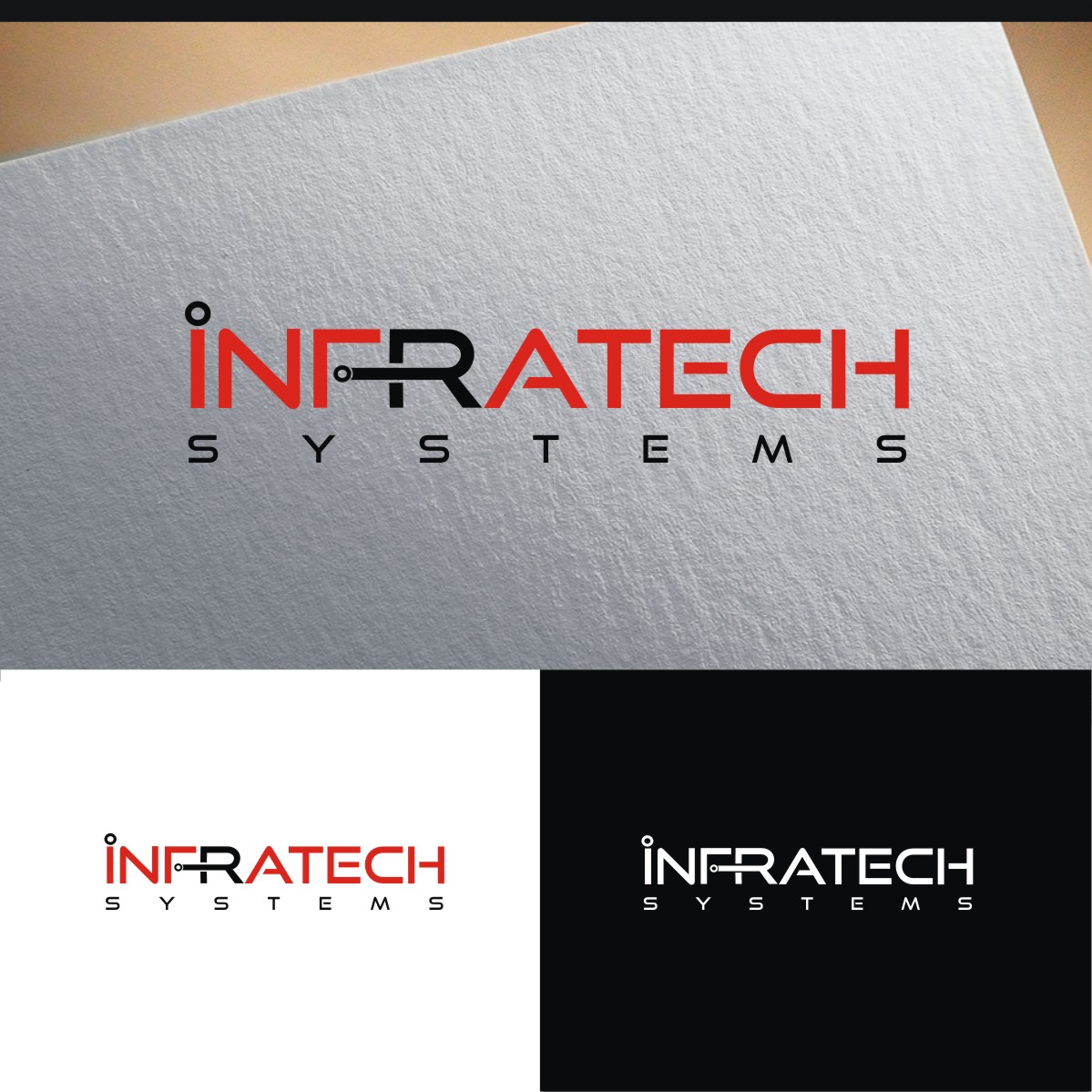 Logo Design by e-graphics for Infratech Systems | Design #15224809