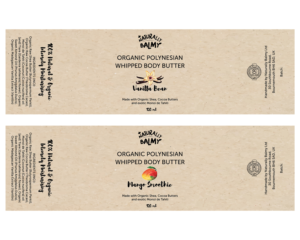 Packaging Design by RoundYellow for Naturally Balmy Ltd | Design: #15280611