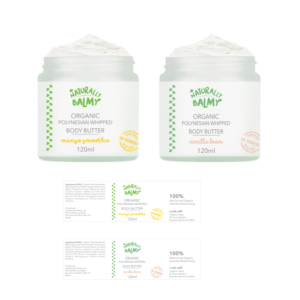 Packaging Design by Gergana B for Naturally Balmy Ltd | Design #15378812