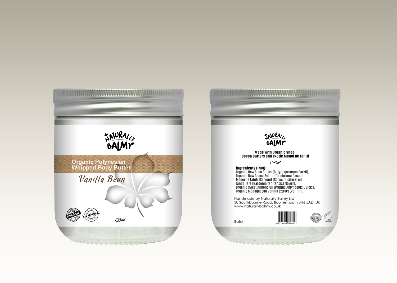 Packaging Design by tarokun for Naturally Balmy Ltd | Design #15342508