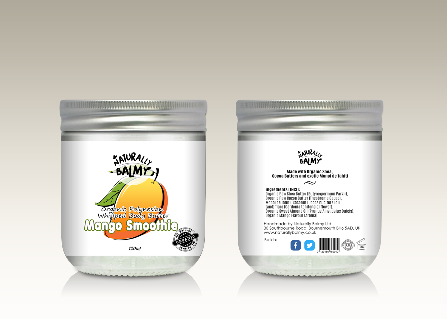 Packaging Design by tarokun for Naturally Balmy Ltd | Design #15406353