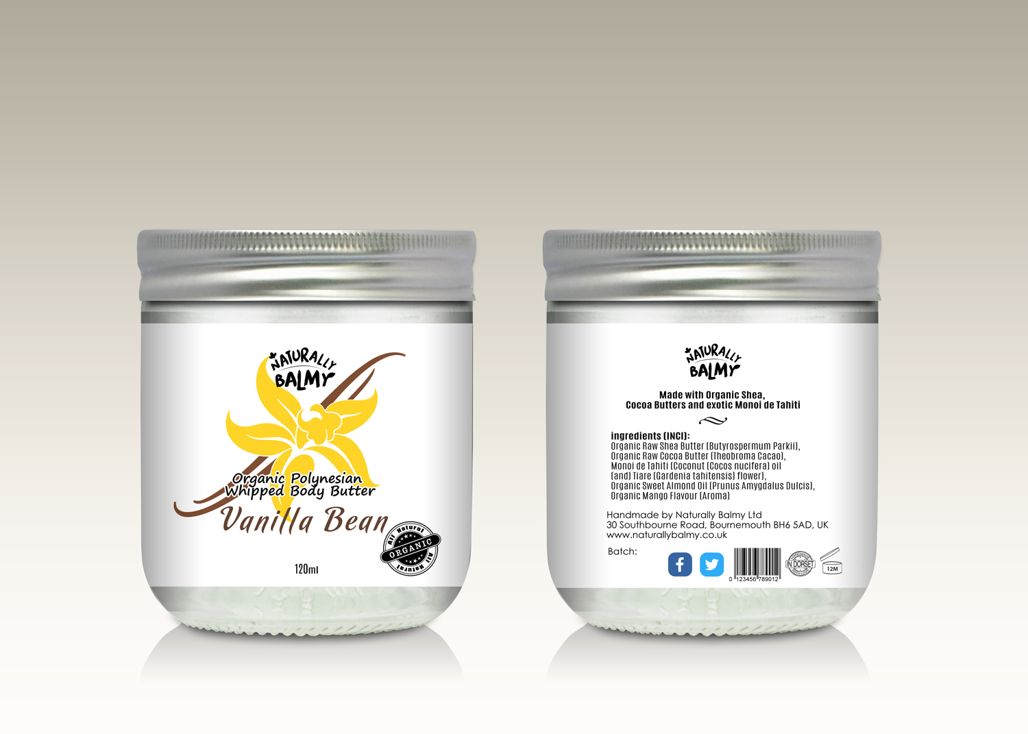 Packaging Design by tarokun for Naturally Balmy Ltd | Design #15406385