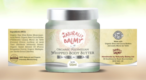 Packaging Design by SD WEBCREATION for Naturally Balmy Ltd | Design #15325227