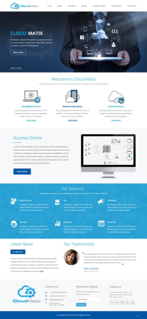 Wordpress Design by pb for this project | Design: #15212938