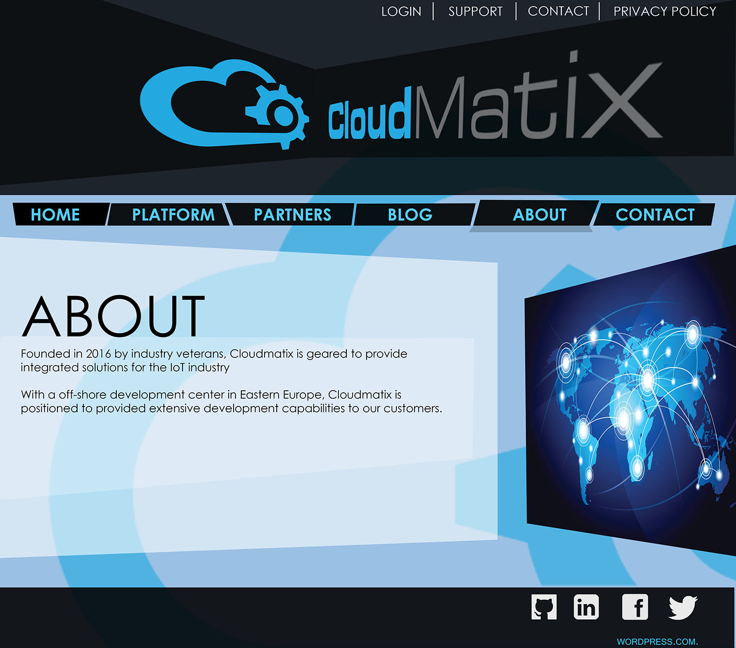 Wordpress Design by Muhaiminul.Rahi for this project | Design #15225271