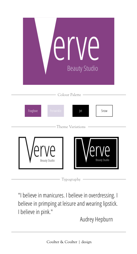 Diseño de Logo por Coulter and Coulter para Verve | Diseño #15248164