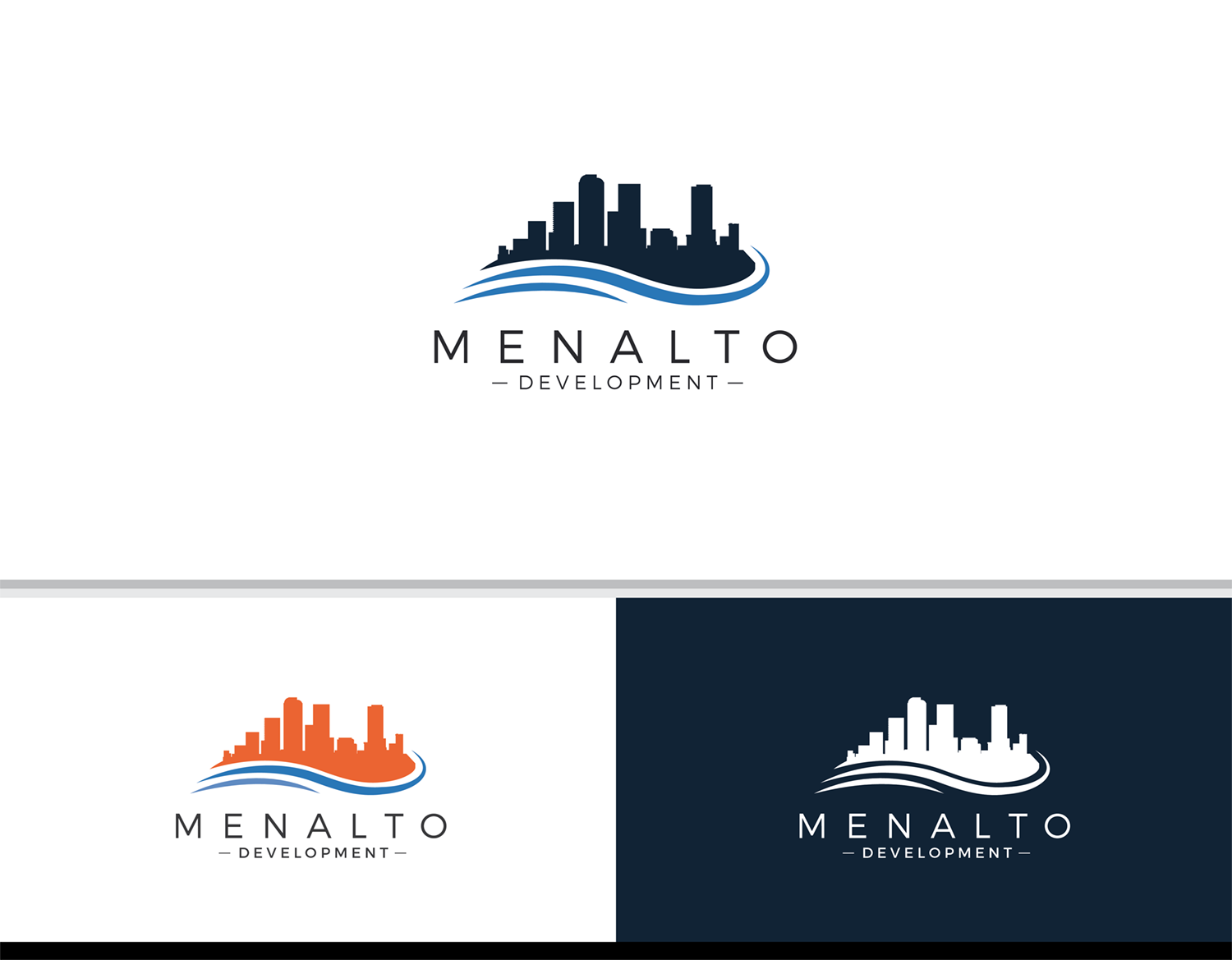 Logo Design by Knockout for Menalto Development | Design #15217568