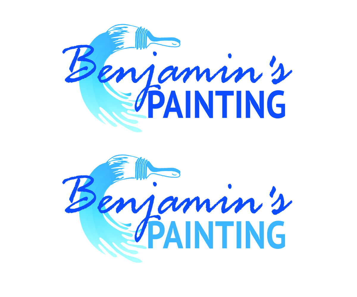 Logo Design by Hot Rod for Benjamin's Painting | Design #15219842