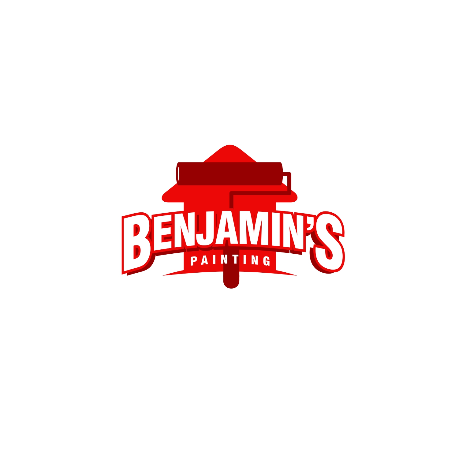 Logo Design by Marcos! for Benjamin's Painting | Design #15239659
