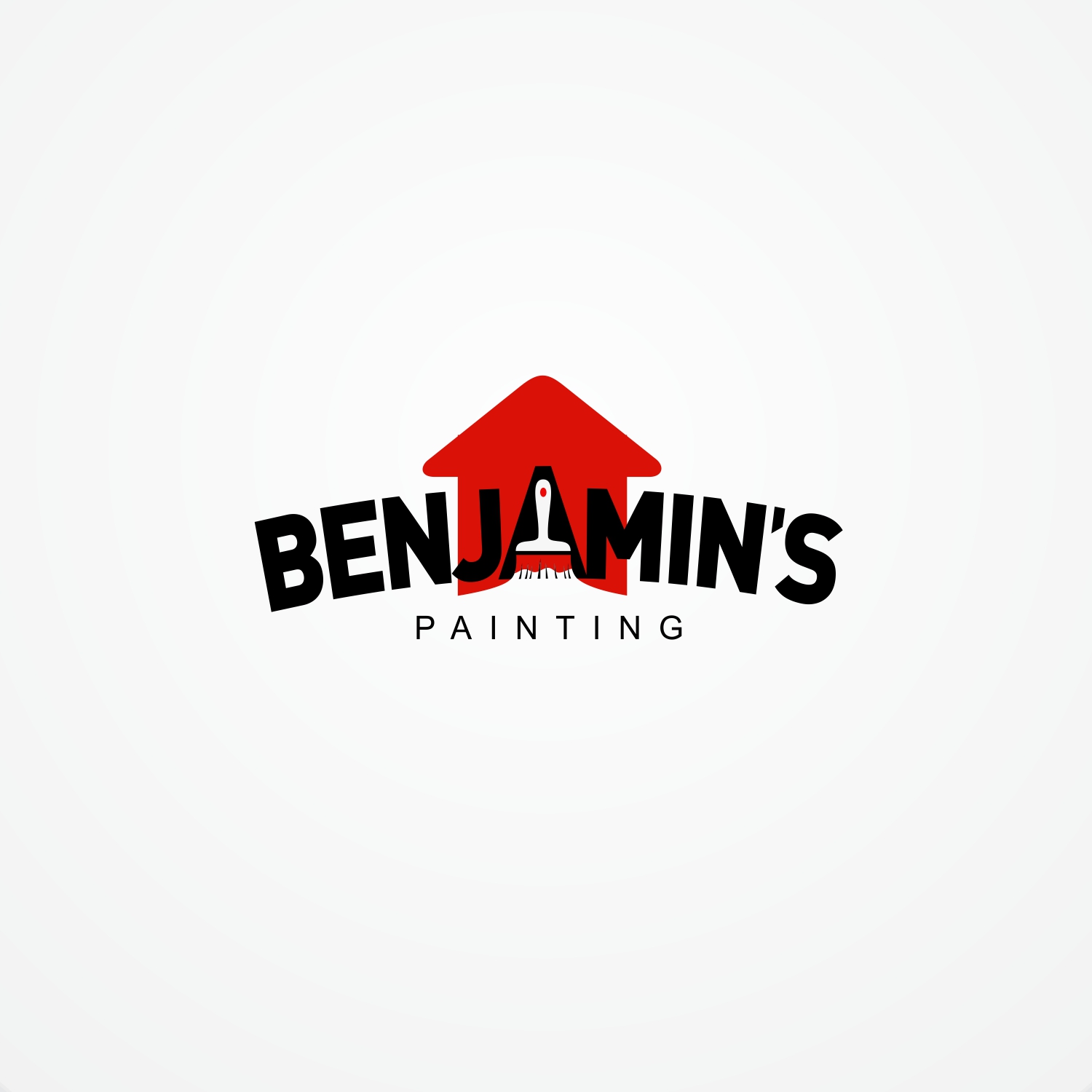 Logo Design by Marcos! for Benjamin's Painting | Design #15247106