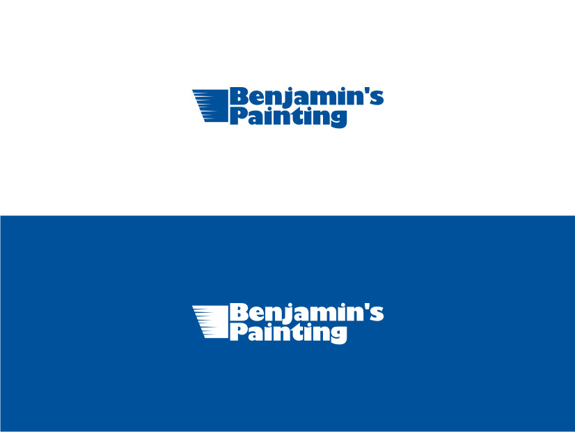 Logo Design by Atvento Graphics for Benjamin's Painting | Design #15230083