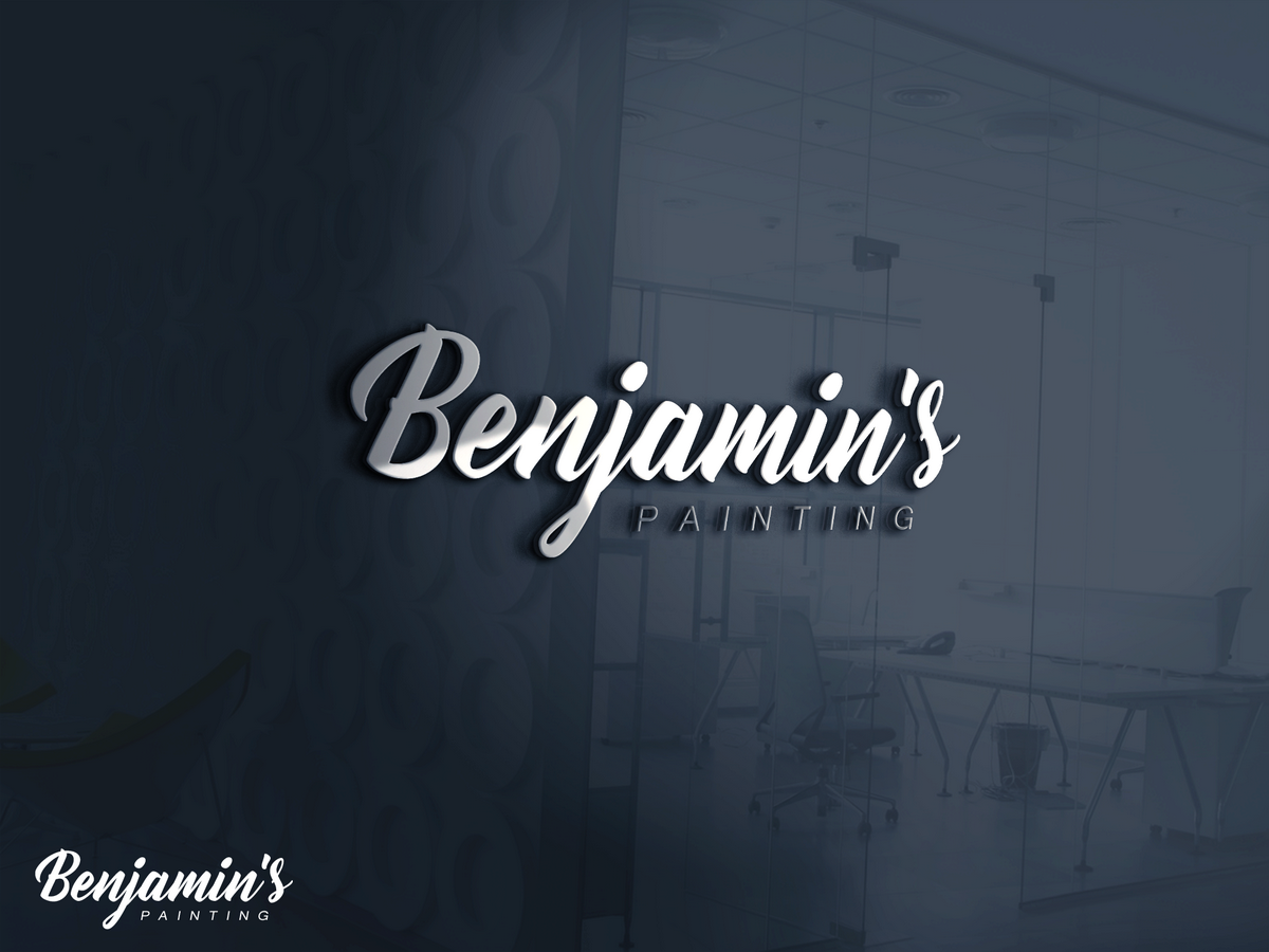 Logo Design by DoveFendi for Benjamin's Painting | Design #15215800