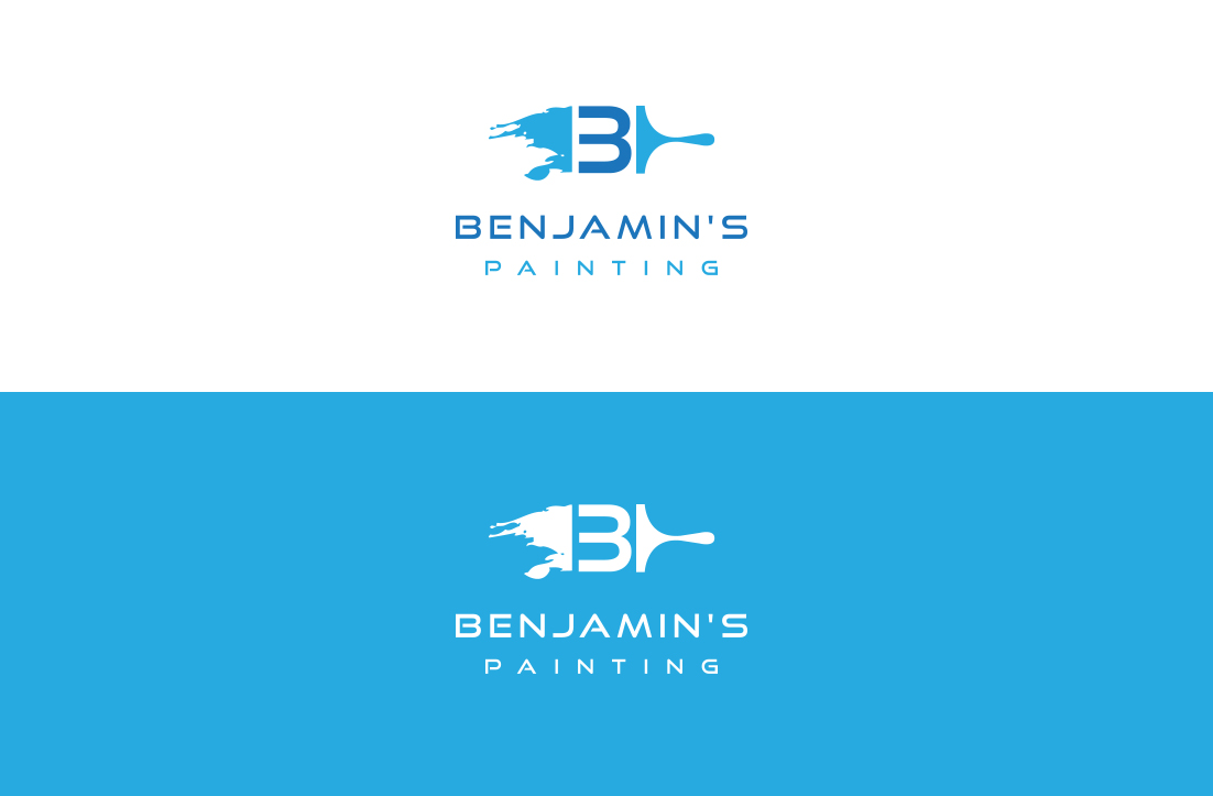 Logo Design by GLDesigns for Benjamin's Painting | Design #15214748