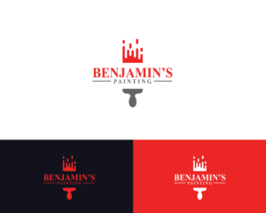 Logo Design by anonrotide for Benjamin's Painting | Design #15280140