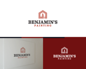 Logo Design by anonrotide for Benjamin's Painting | Design: #15280176