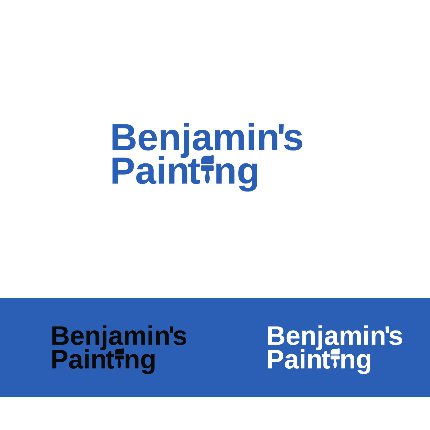 Diseño de Logo por André Lopes para Benjamin's Painting | Diseño #15223295
