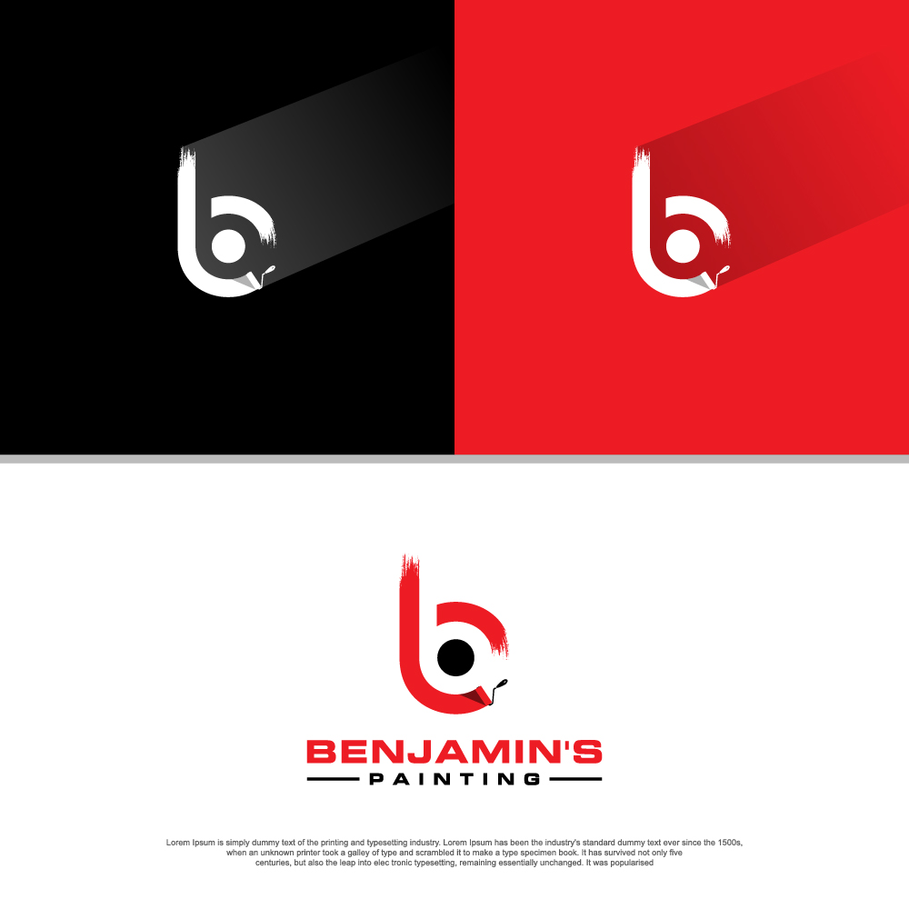 Logo Design by sushsharma99 for Benjamin's Painting | Design: #15262355