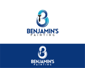 Logo Design by goutammukherjee1967 for Benjamin's Painting | Design #15250632
