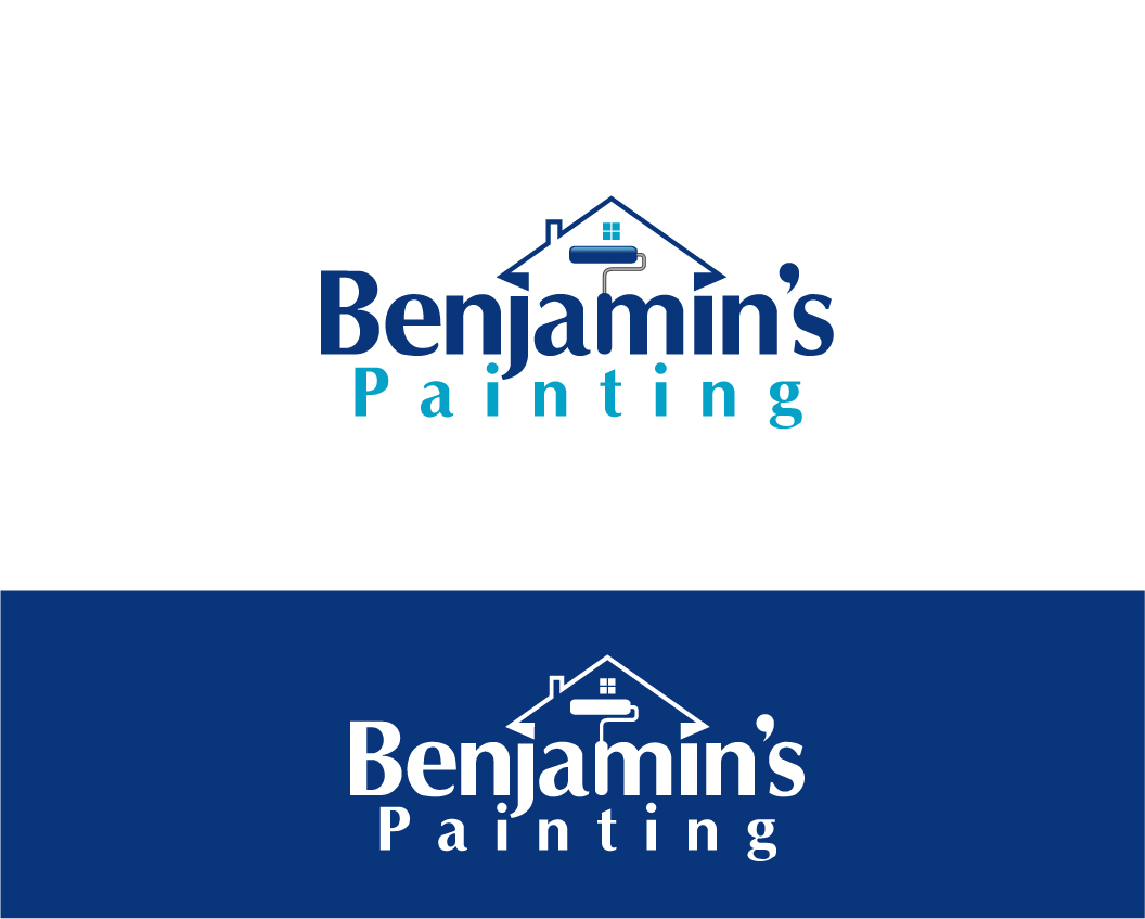 Logo Design by goutammukherjee1967 for Benjamin's Painting | Design #15250634