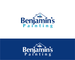 Logo Design by goutammukherjee1967 for Benjamin's Painting | Design: #15250634