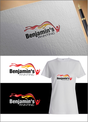 Logo Design by dclawstudio for Benjamin's Painting | Design: #15270445