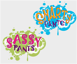 Font design for children's clothing line  | Graphic Design by TRHZ