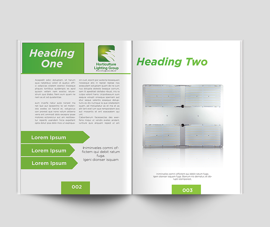 Brochure Design by gooddesign for Horticulture Lighting Group | Design #15282061