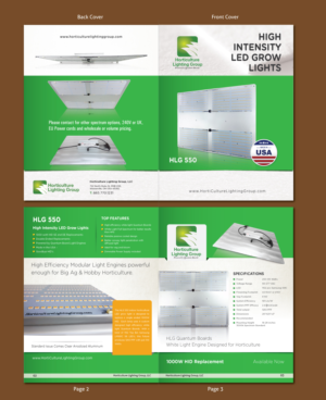 Brochure Design by meet007 for Horticulture Lighting Group | Design: #15258781