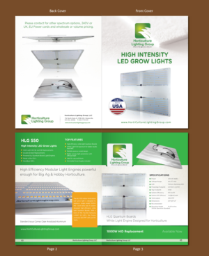 Brochure Design by meet007 for Horticulture Lighting Group | Design: #15259088
