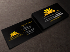 Business Card Design by Creations Box 2015 for Sunflower Psychological Services, LLC | Design: #15224142