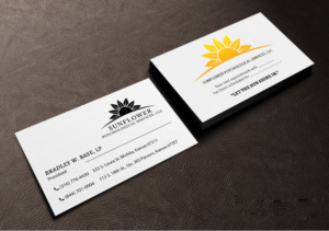 Diseño de Tarjeta de Presentación por Creations Box 2015 para Sunflower Psychological Services, LLC | Diseño: #15226620