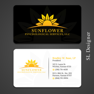 Business Card Design by SL Designer for Sunflower Psychological Services, LLC | Design: #15217647