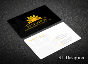 Business Card Design by SL Designer for Sunflower Psychological Services, LLC | Design: #15217648