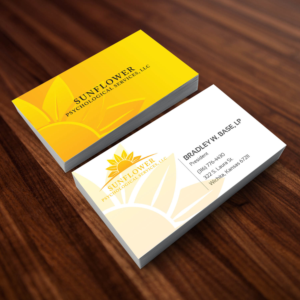 Diseño de Tarjeta de Presentación por Creative Jiniya para Sunflower Psychological Services, LLC | Diseño: #15214564
