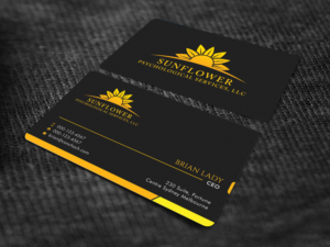 Diseño de Tarjeta de Presentación por Graphic Flame para Sunflower Psychological Services, LLC | Diseño: #15242700