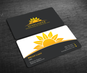 Diseño de Tarjeta de Presentación por Graphic Flame para Sunflower Psychological Services, LLC | Diseño: #15247745
