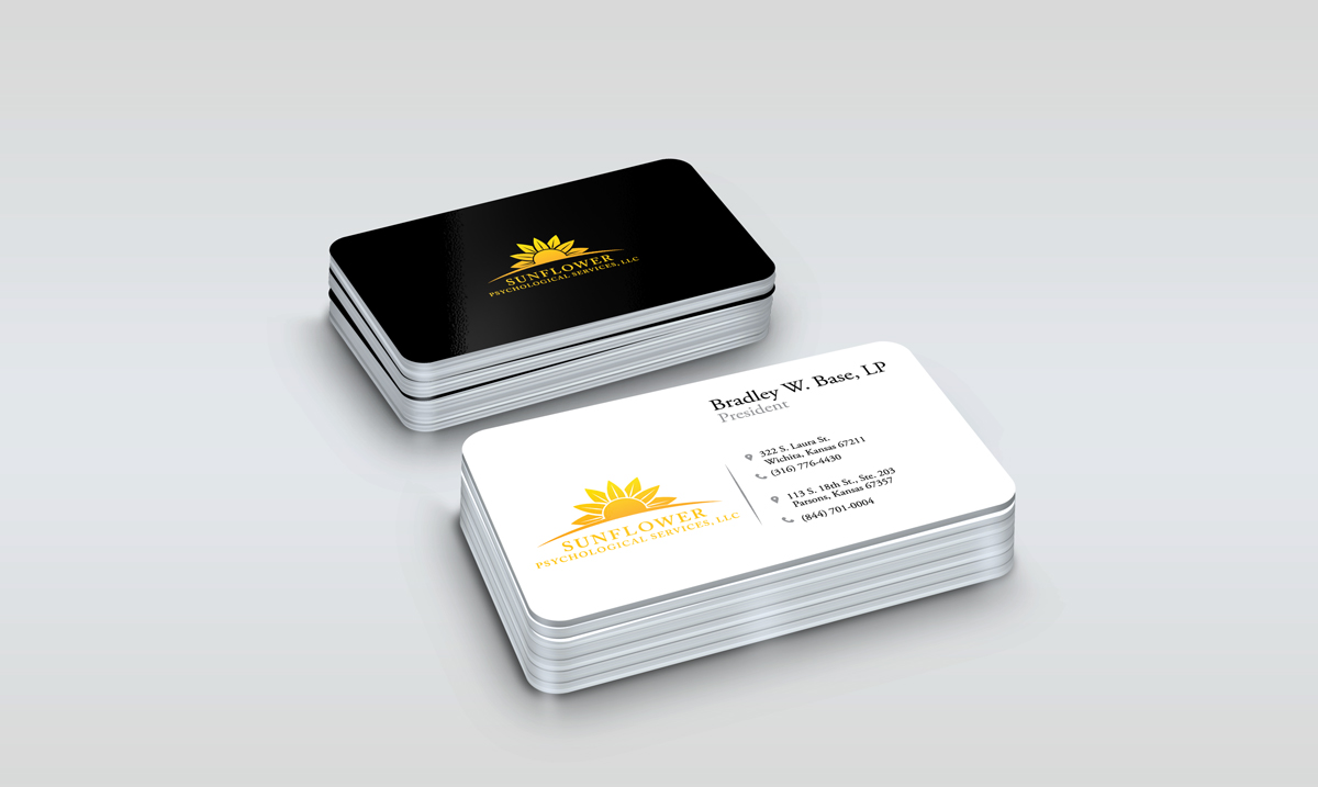 Business Card Design by Mahmoud Nasr  for Sunflower Psychological Services, LLC | Design #15215371