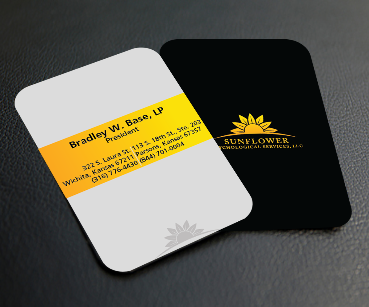 Visitenkarten-Design von mohammed0087 für Sunflower Psychological Services, LLC | Design #15230479