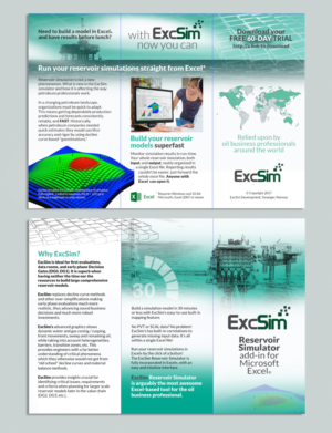 Flyer Design by see why for Excsim | Design #15253068