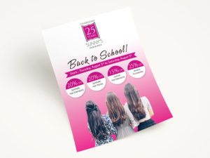 Flyer Design by - SWING - for Sunny's Hair and Wigs | Design: #15220890