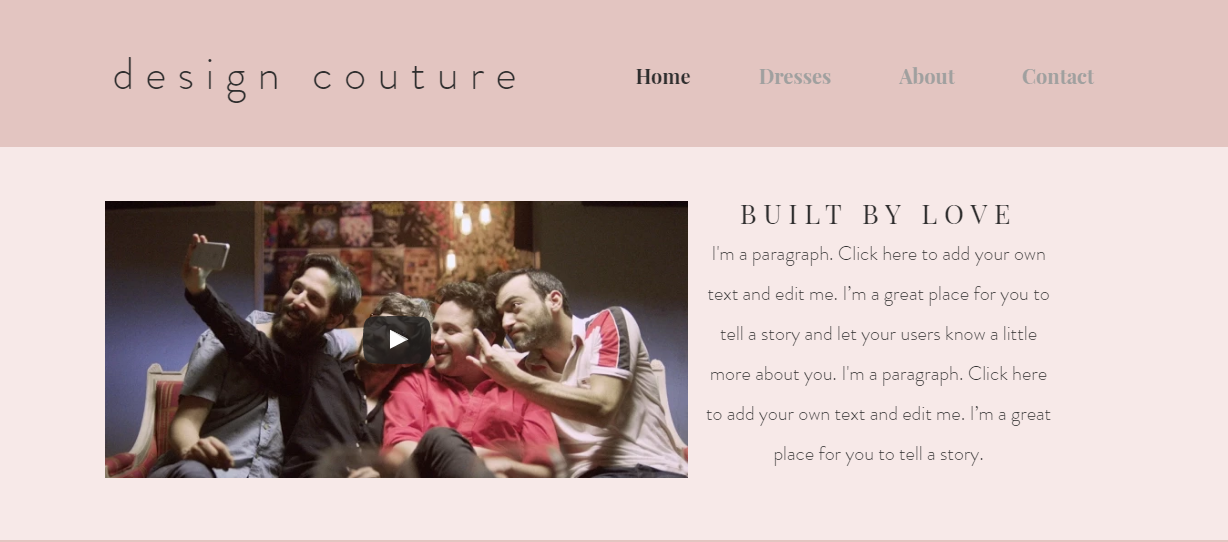 Wix Design by Ben Steele  for Holliexkate | Design #15218579